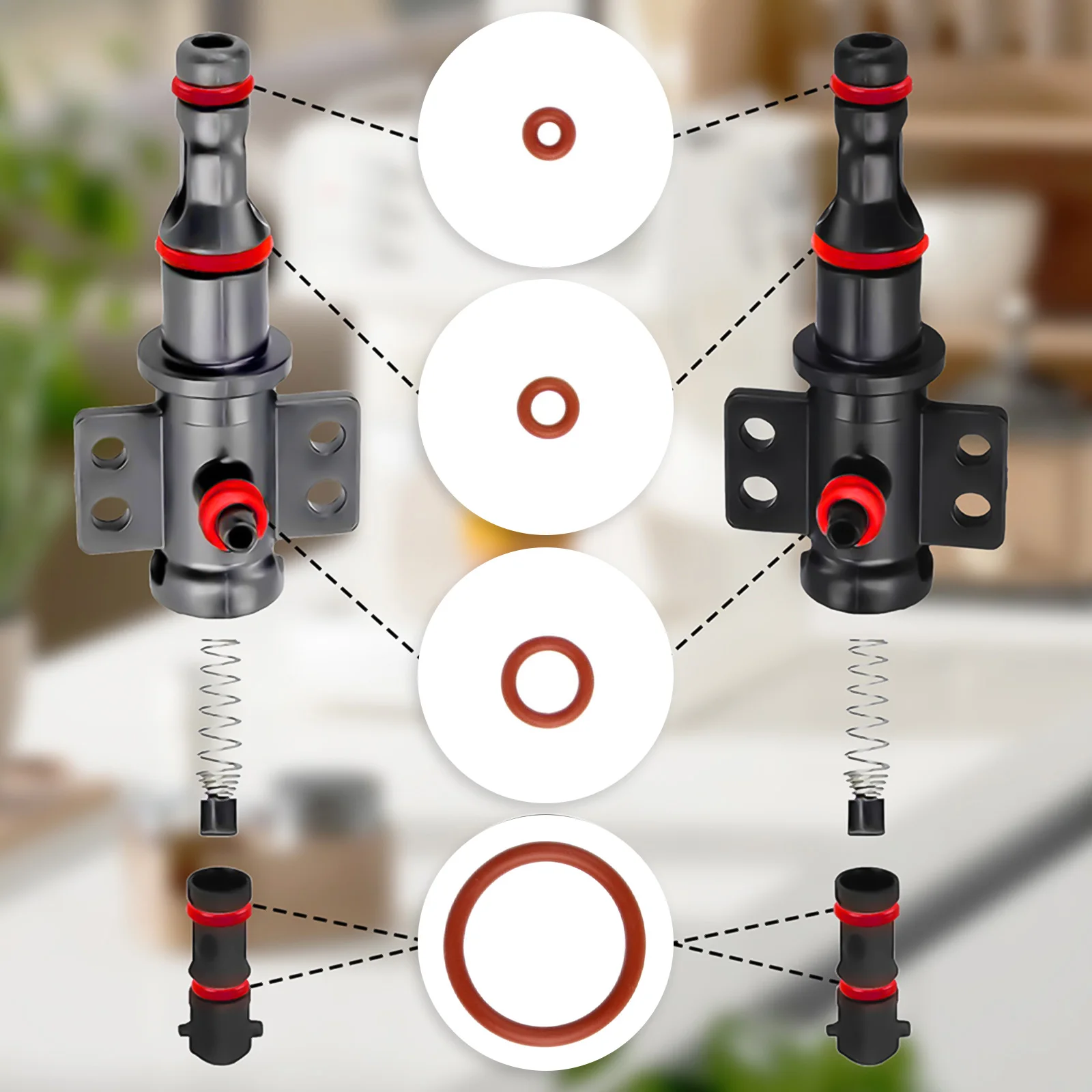 Kitchen Appliances Outlet - 30 sztuk/zestaw O-ring do ekspresu do