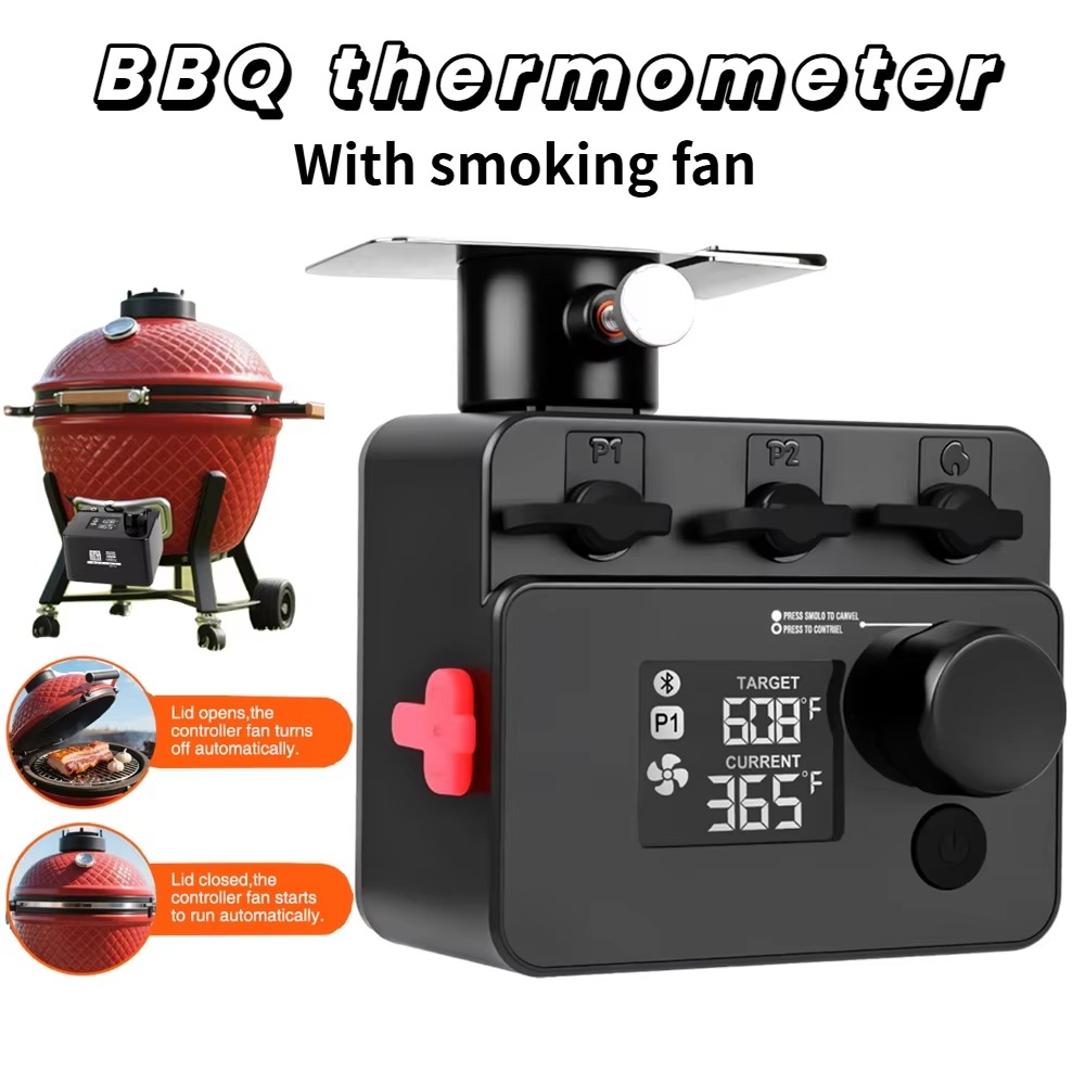 Electric Smoker Bbq - Bezprzewodowy termometr do mięsa Bluetooth z