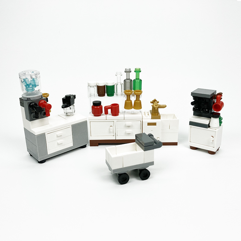 Kitchen Appliances Toys - MOC blok kreatywne zabawki urządzenia kuchenne