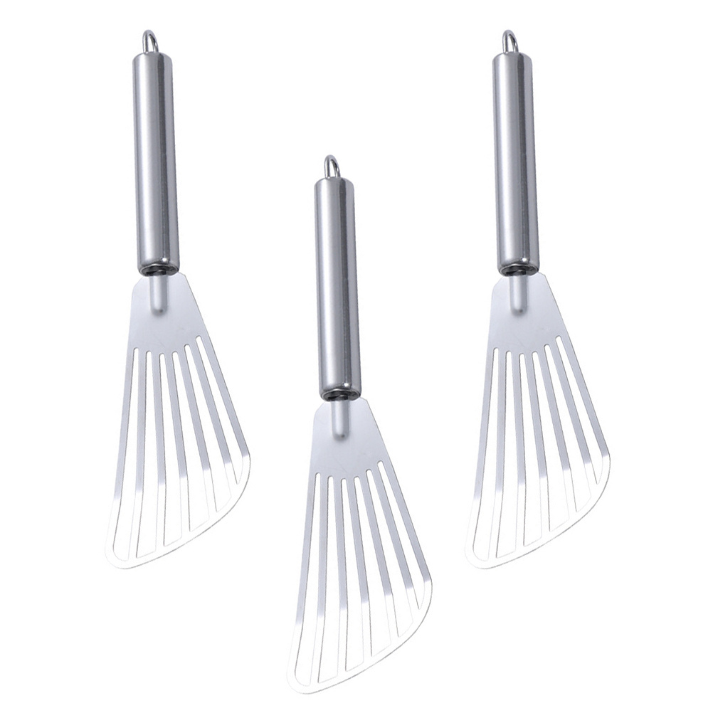 Kitchen Appliances And Utensils - 3 szt. szpatułek ze stali nierdzewnej