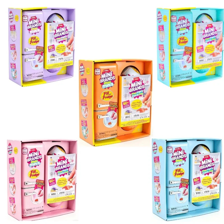 Kitchen Appliances Toys - ZURU 5 Surprise Mini Fridge Ball