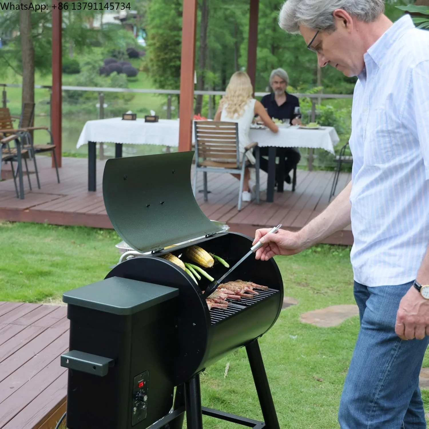 Elektryczny grill wędzarniczy  – Electric Smoker Bbq recenzja i cena