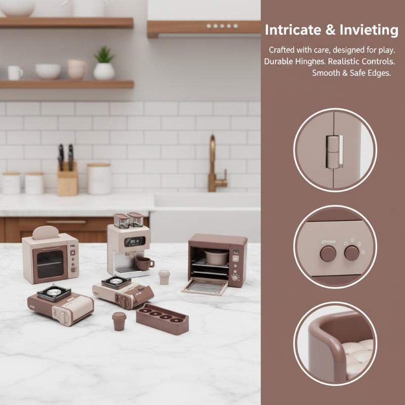 Mikrofalówka do domku dla lale – Kitchen Appliances Toys recenzja i cena