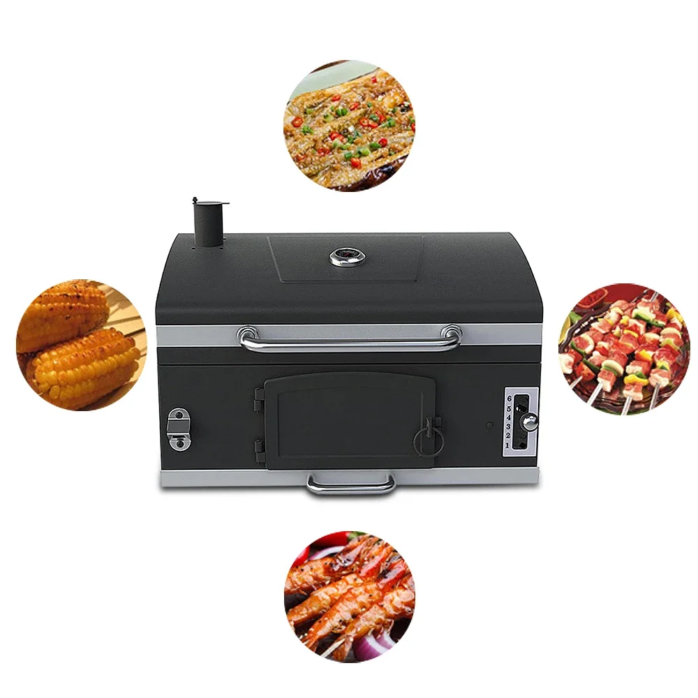 Duży, komercyjny grill rotacyj – Electric Smoker Bbq recenzja i cena