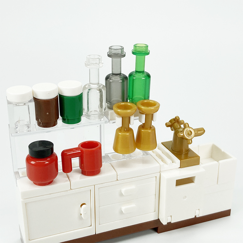 MOC blok kreatywne zabawki urz – Kitchen Appliances Toys recenzja i cena