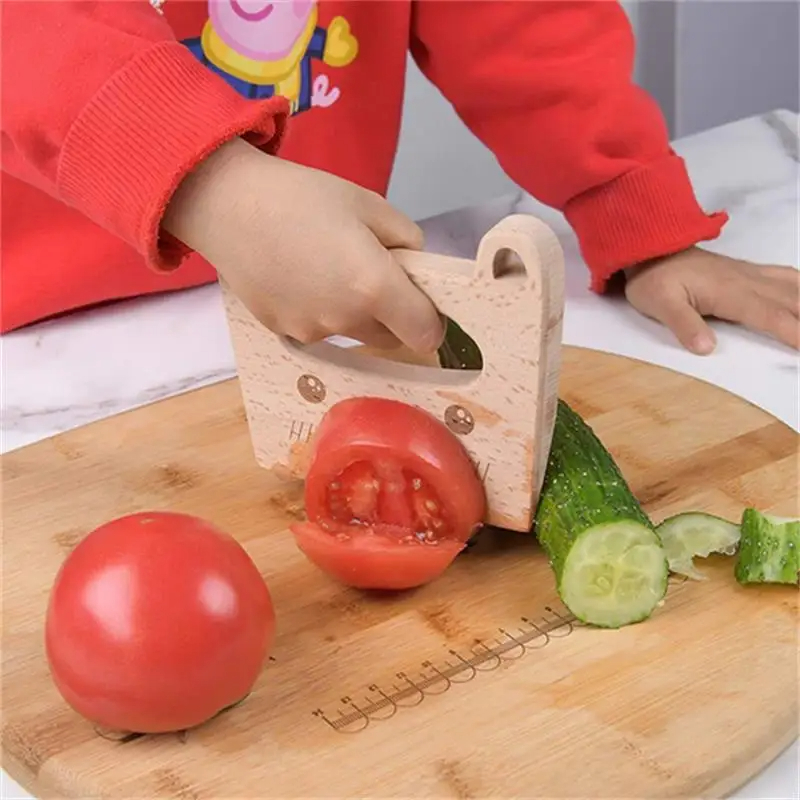 Drewniany nóż dla dzieci do go – Kitchen Appliances Toys recenzja i cena