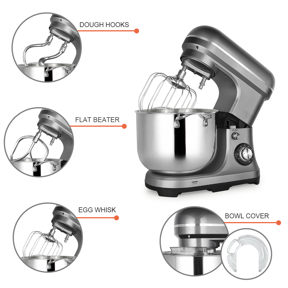 Mikser elektryczny 11L 2000W,  – Kitchen Appliances Baking recenzja i cena
