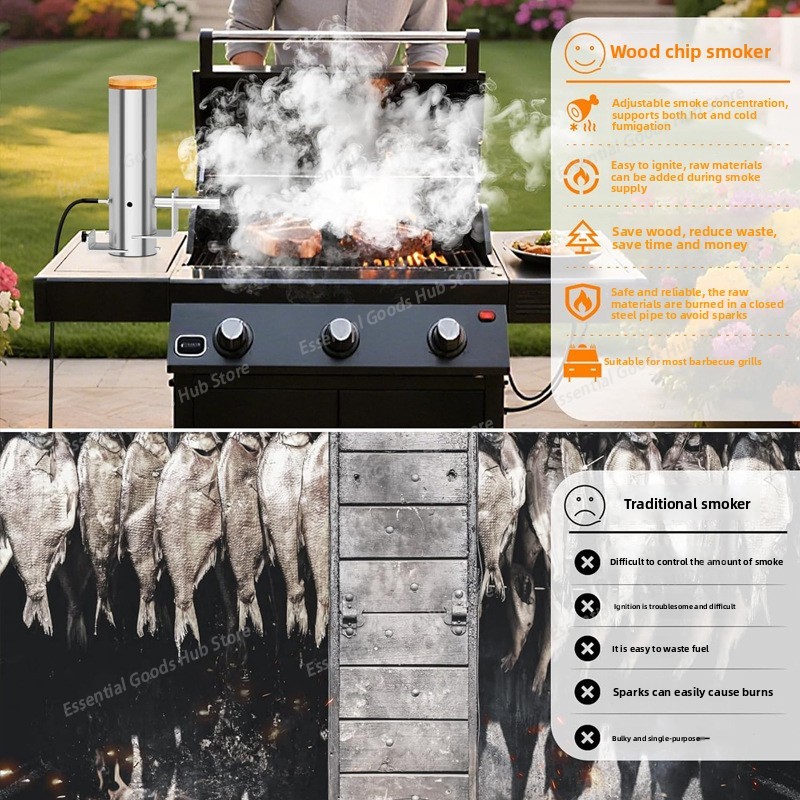 Elektryczna wędzarnia do wędze – Electric Smoker Bbq recenzja i cena