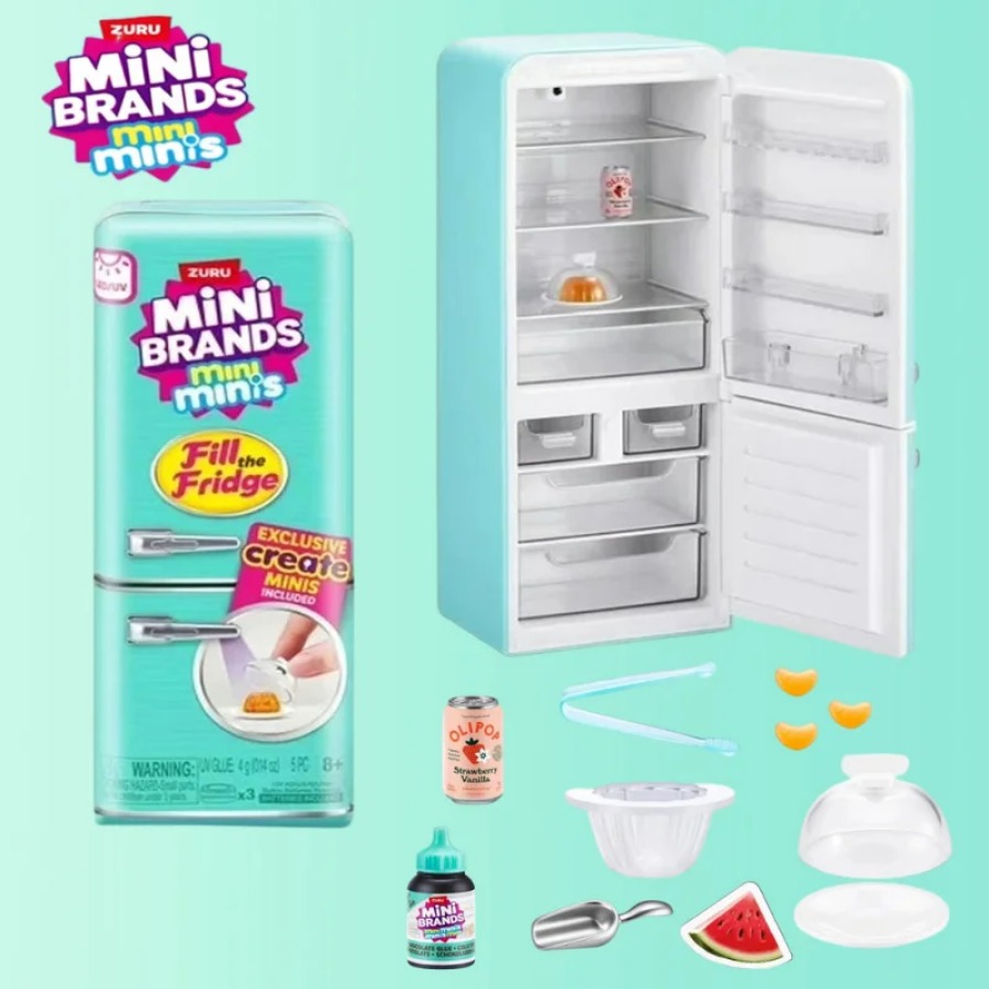 ZURU 5 Surprise Mini Fridge Ba – Kitchen Appliances Toys recenzja i cena