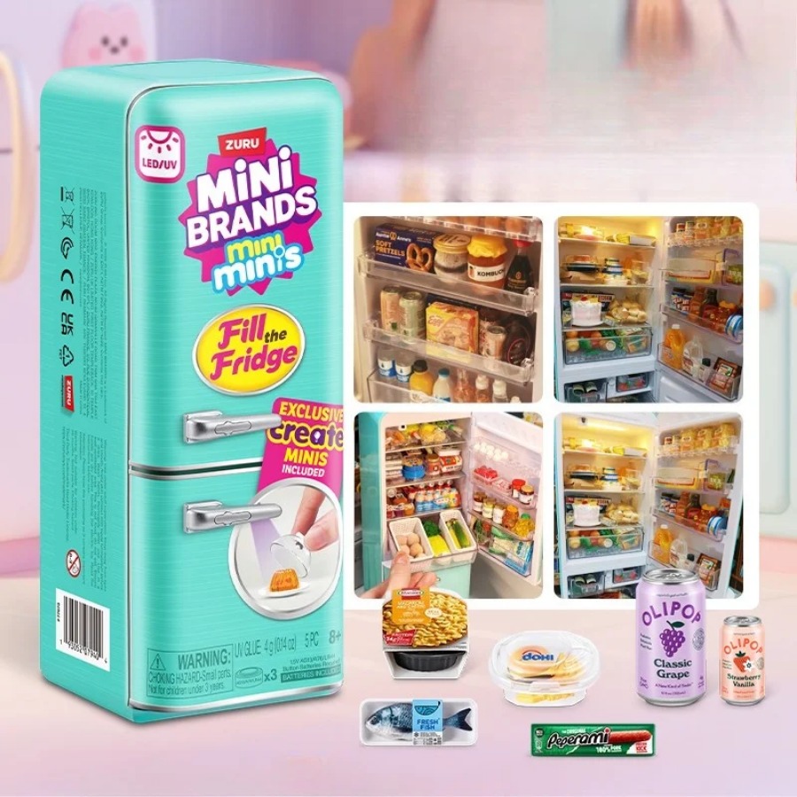 ZURU 5 Surprise Mini Fridge Ba – Kitchen Appliances Toys recenzja i cena