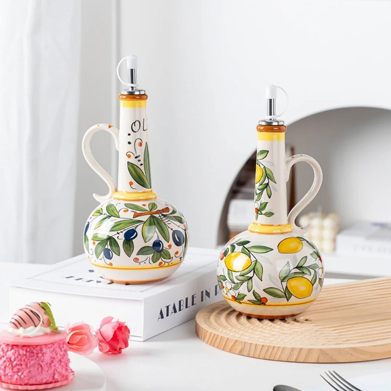 Ceramiczna butelka na olej, bu – Kitchen Appliances And Utensils recenzja i cena